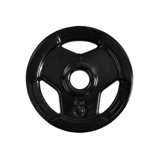 Anilha Emborrachada Sport Par - Preto