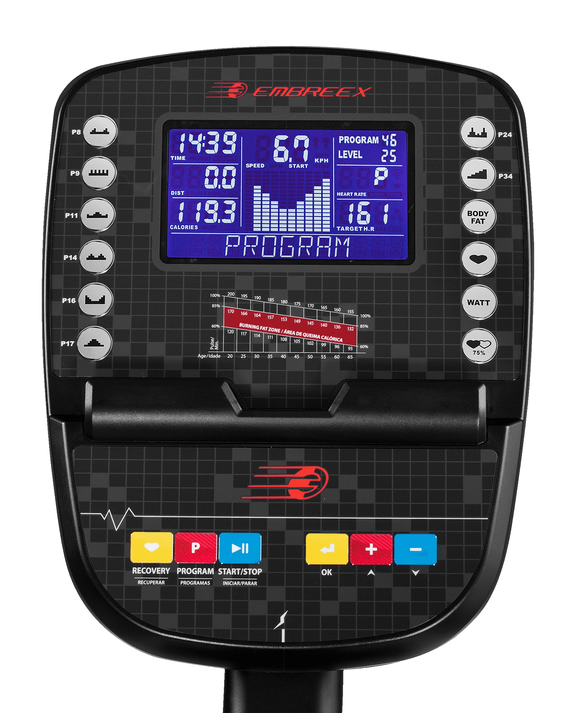 Elíptico Profissional Embreex 212GX