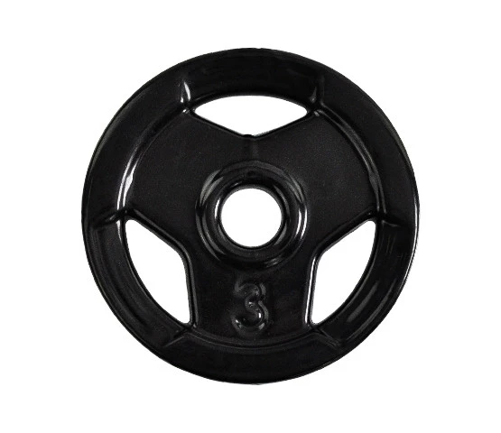 Anilha Emborrachada Sport Par - Preto